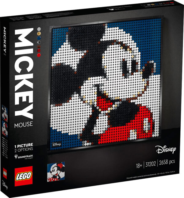 Lego Art Disney's Μίκυ Μάους 31202 LEGO, Lego Art Αγόρι, Κορίτσι 12 ετών + LEGO
