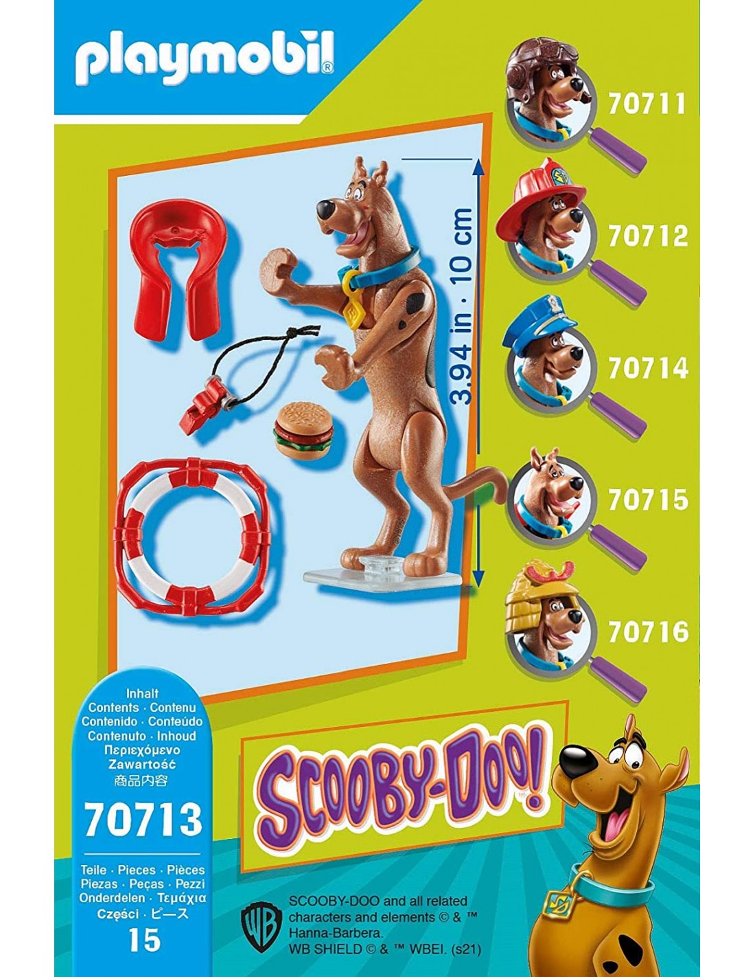 Playmobil Συλλεκτική φιγούρα Scooby “Ναυαγοσώστης” 70713 - Playmobil, Playmobil Scooby-Doo