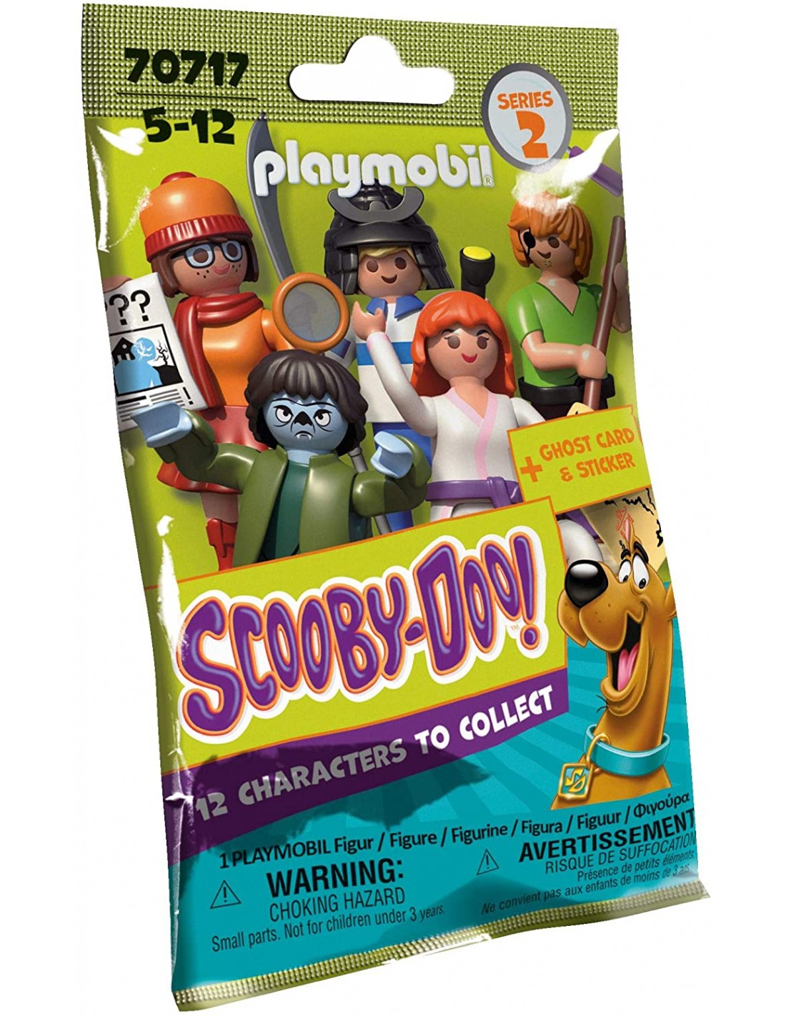 Playmobil Scooby Doo! Φιγούρες μυστηρίου (σειρά 2) #70717 - Playmobil, Playmobil Scooby-Doo