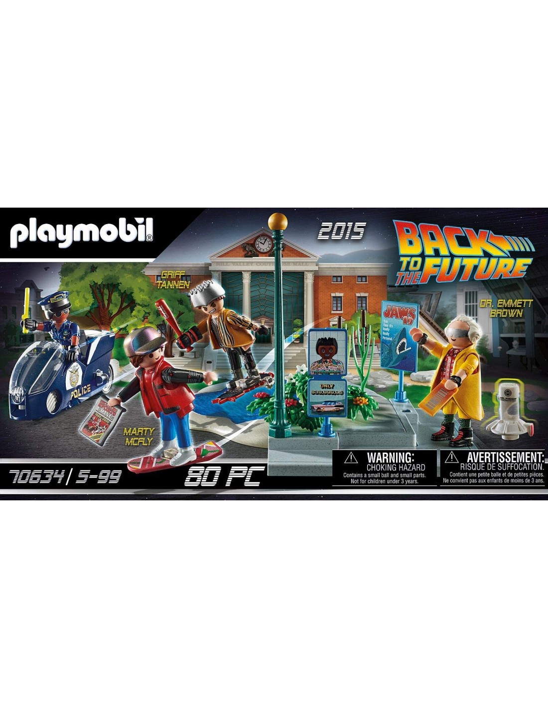 Playmobil Back To The Future 70634 Περιπέτειες με τα Ιπτάμενα Πατίνια - Playmobil, Playmobil Back To The Future