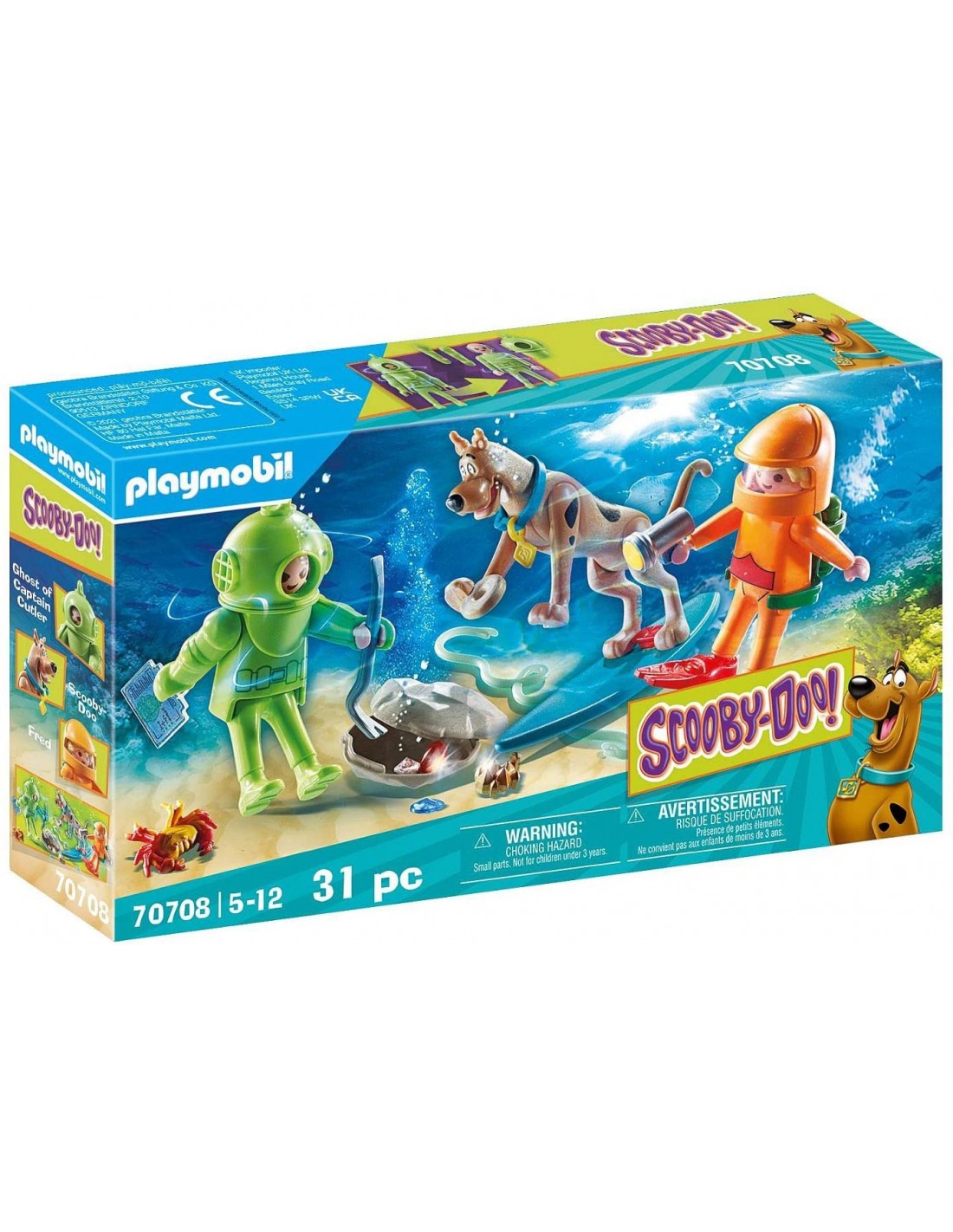 Playmobil Scooby-Doo! 70708 Περιπέτεια με τον Ghost Diver - Playmobil, Playmobil Scooby-Doo