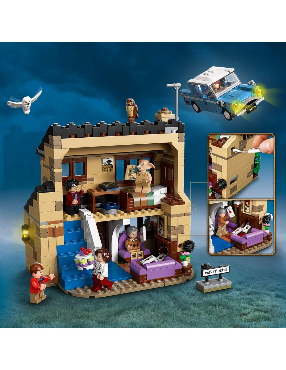 LEGO Harry Potter TM Οδός Πρίβετ 4 75968 - LEGO, LEGO Harry Potter