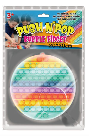 Big Pop it Bubble's fidget Κύκλος Rainbow 20*20cm 11290082 - Gama Brands