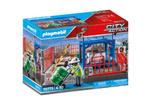 Playmobil City Action Σταθμός cargo 70773 - Playmobil, Playmobil City Action