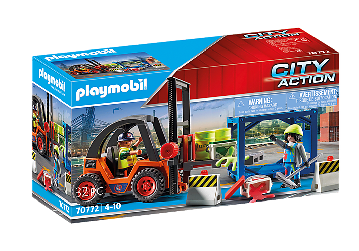 Playmobil City Action Κλαρκ εμπορευμάτων 70772 - Playmobil, Playmobil City Action