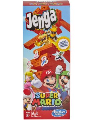 Hasbro Gaming Jenga Super Mario Edition Game E9487 - Hasbro Gaming