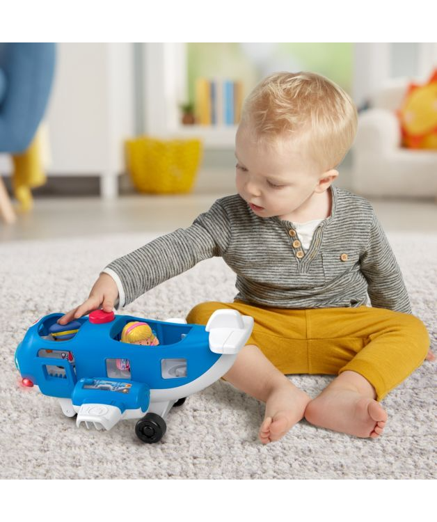 Fisher-Price Little People Αεροπλάνο Μιλάει Ελληνικά HDJ23 - Fisher-Price, Little People