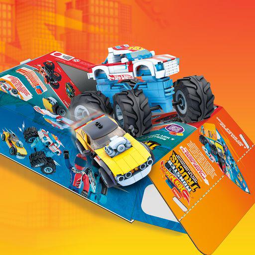 Mega Bloks  - Hot Wheels  Rodger Dodger & Hot Wheels Racing Οχήματα (251 τμχ) GYG22 - Hot Wheels