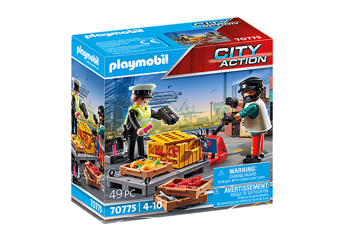 Playmobil City Action Τελωνειακός έλεγχος 70775 - Playmobil, Playmobil City Action