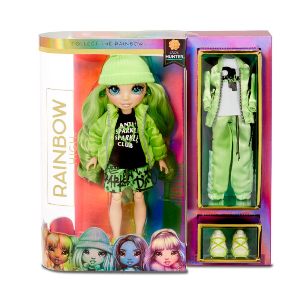 Rainbow High Κούκλα Πράσινη Jade RAB09000 Rainbow High Κορίτσι 12 ετών +, 5-7 ετών, 7-12 ετών 