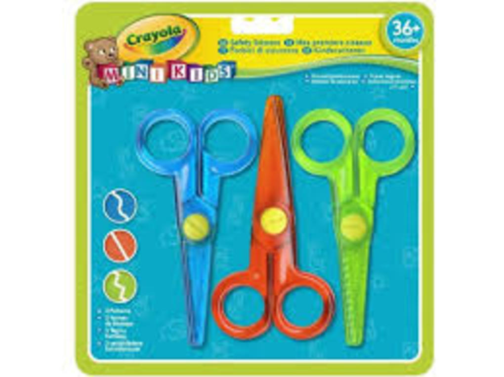 Crayola 3 Ψαλίδια Kids Safety - Crayola