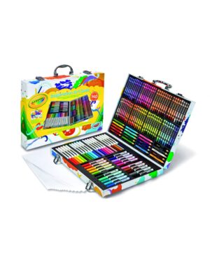 Crayola - σετ ζωγραφικής 140 τεμαχίων με βαλιτσάκι μεταφοράς 04-2532 - Crayola