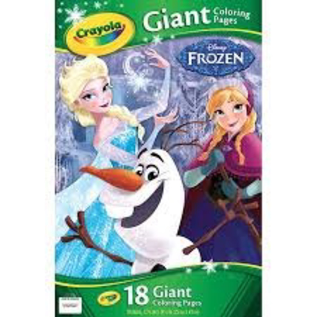 Crayola - Frozen -18 Maxi Χρωμοσελίδες 04-1993.0030 - Crayola