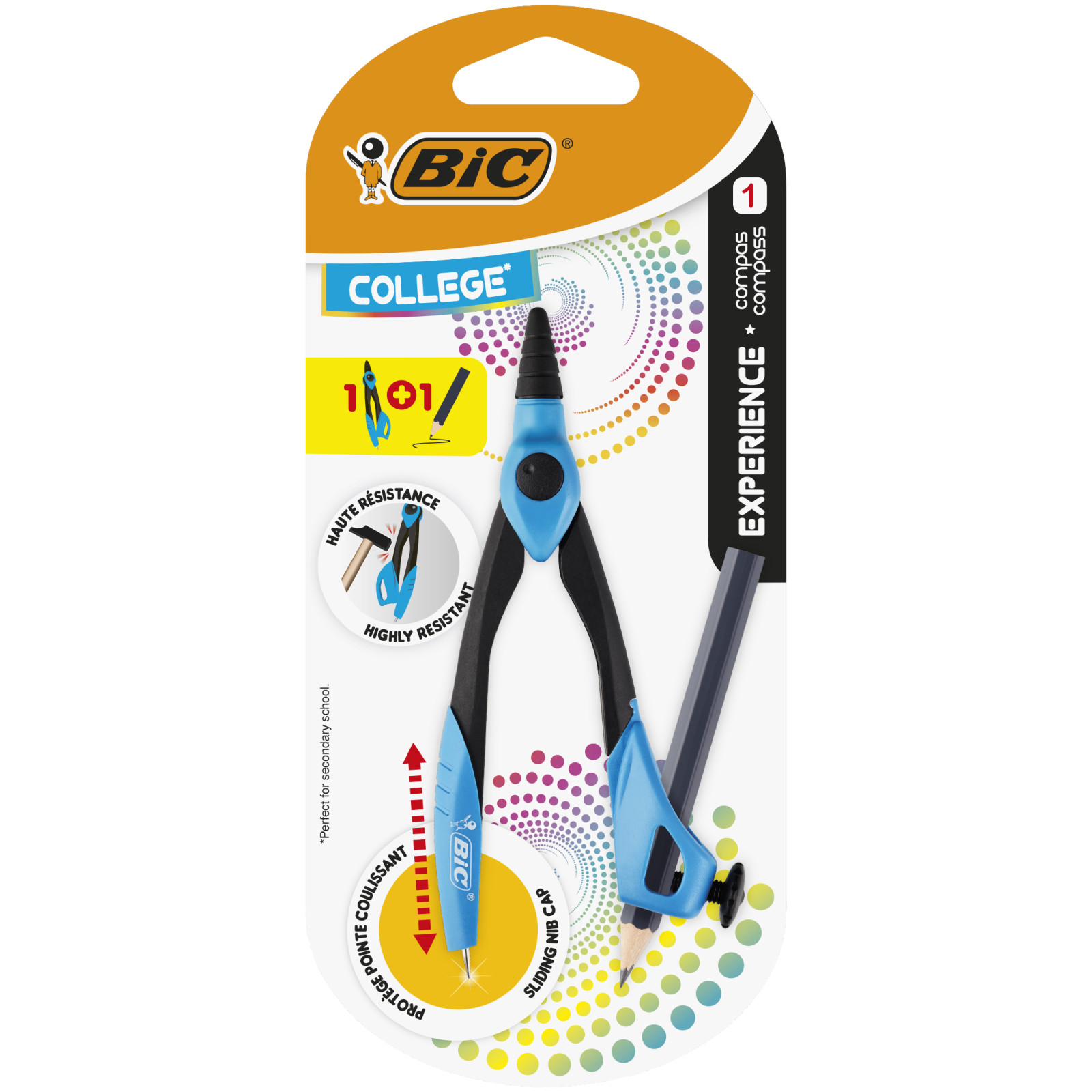 BIC Experience Διαβήτης σχολείου Σετ x1 9357101 - Bic