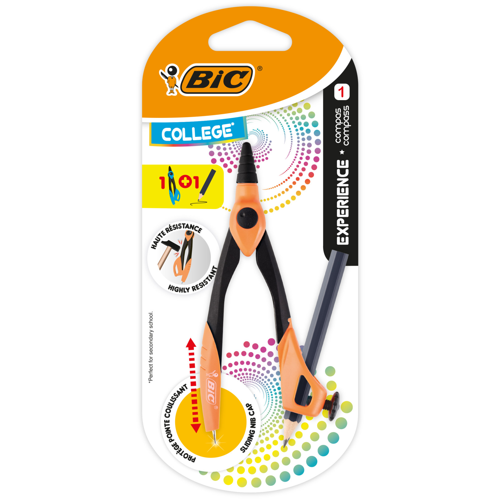 BIC Experience Διαβήτης σχολείου Σετ x1 9357101 - Bic