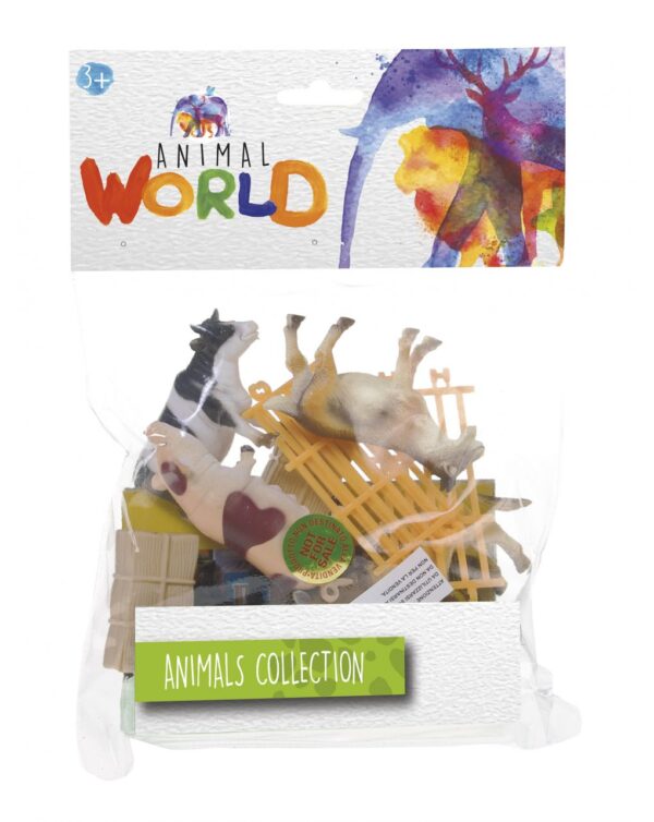 Animal World  Animal World Συσκευασία με 6 Ζωάκια της Ζούγκλας (2 Σχέδια) RDF85359 Αγόρι, Κορίτσι 3-4 ετών, 4-5 ετών, 5-7 ετών