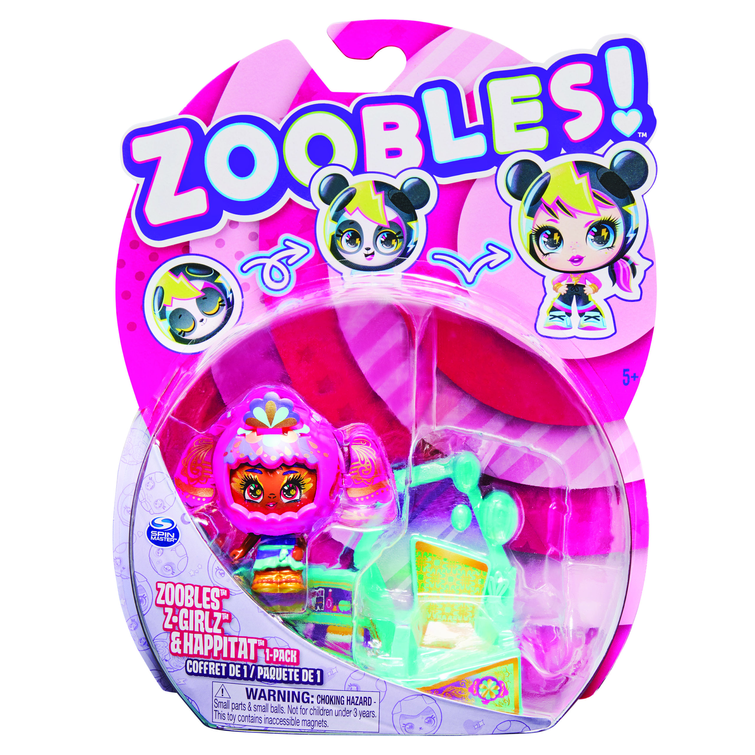 Zoobles Κοριτσάκια (10 Σχέδια) 6061365 - Spin Master, Zoobles