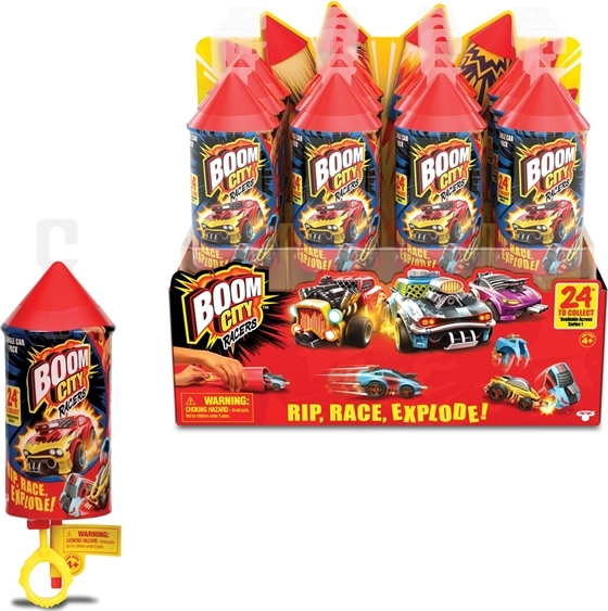 Boom City Racers S2 Single Όχημα και Εκτοξευτής BMC03000 -  AS Company