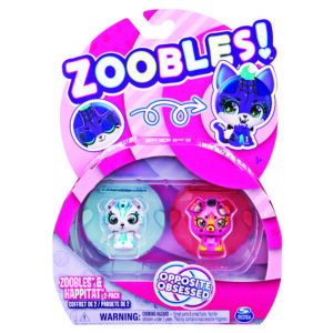 Zoobles Ζωάκια Σετ των 2 (4 Σχέδια) 6061774 - Zoobles