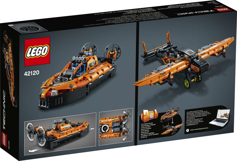 LEGO Technic Διασωστικό Χόβερκραφτ 42120 - LEGO, LEGO Technic