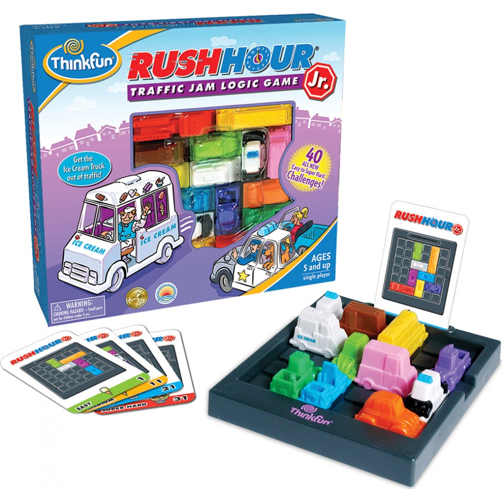 Thinkfun Παιχνίδι Λογικής Jr. Rush Hour® Jr.  5041 - Thinkfun