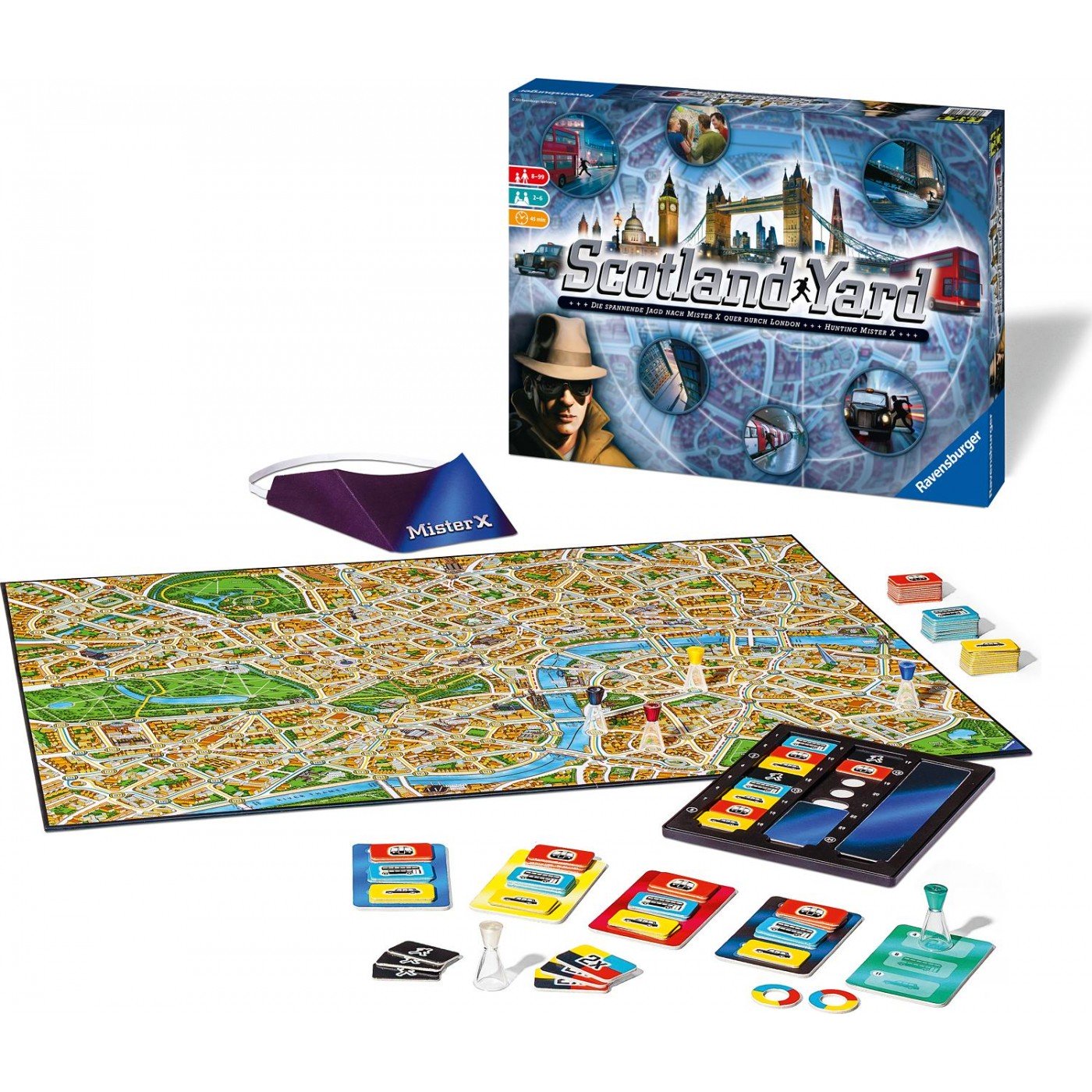 Ravensburger Οικογενειακό Επιτραπέζιο Scotland Yard 27267 - Ravensburger