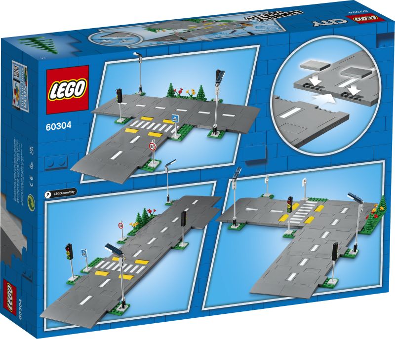 LEGO City Road Plates 60304 - LEGO, LEGO City