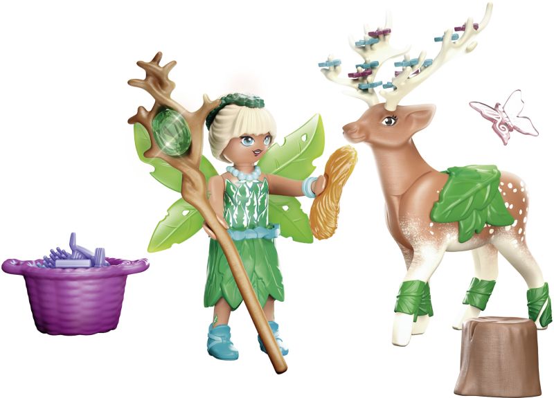 Playmobil Ayuma Forest Fairy Με Μαγικό Ζωάκι (70806) - Playmobil, Playmobil Ayuma