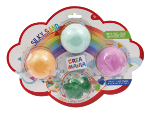 Creamania Silky Sand Slime με 3 Χρώματα PRG00345 - Creamania