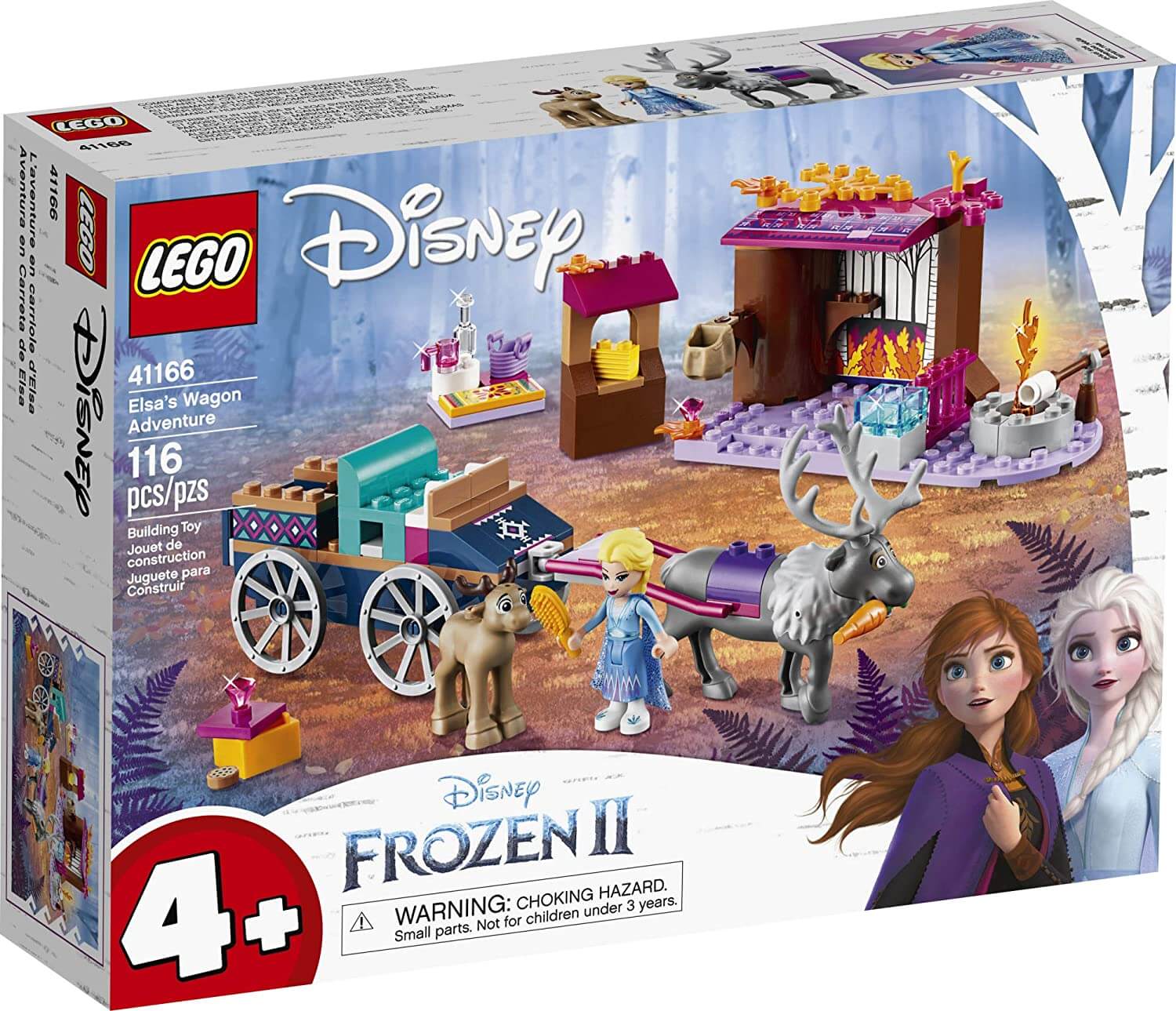 LEGO Disney Περιπέτειες με την Άμαξα της Έλσας 41166 - LEGO, LEGO Disney