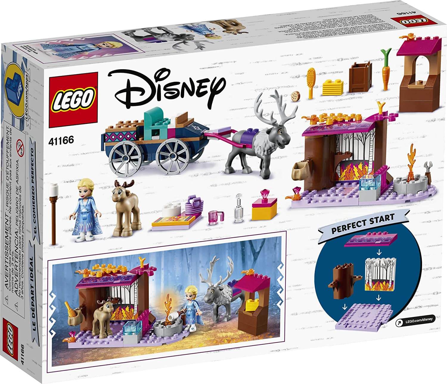 LEGO Disney Περιπέτειες με την Άμαξα της Έλσας 41166 - LEGO, LEGO Disney