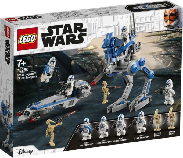 LEGO Star Wars TM Στρατιώτες Κλώνοι της 501ης Λεγεώνας 75280 LEGO, LEGO Star Wars Αγόρι 12 ετών +, 7-12 ετών 