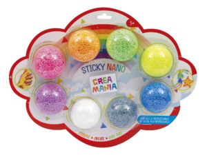 Creamania Sticky Nano Slime με 8 Χρώματα PRG00349 - Creamania