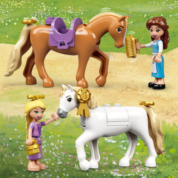 LEGO, Lego Disney Lego Disney Βασιλικοί Στάβλοι της Ραπουνζέλ και της Belle 43195 Κορίτσι 12 ετών +, 5-7 ετών, 7-12 ετών 