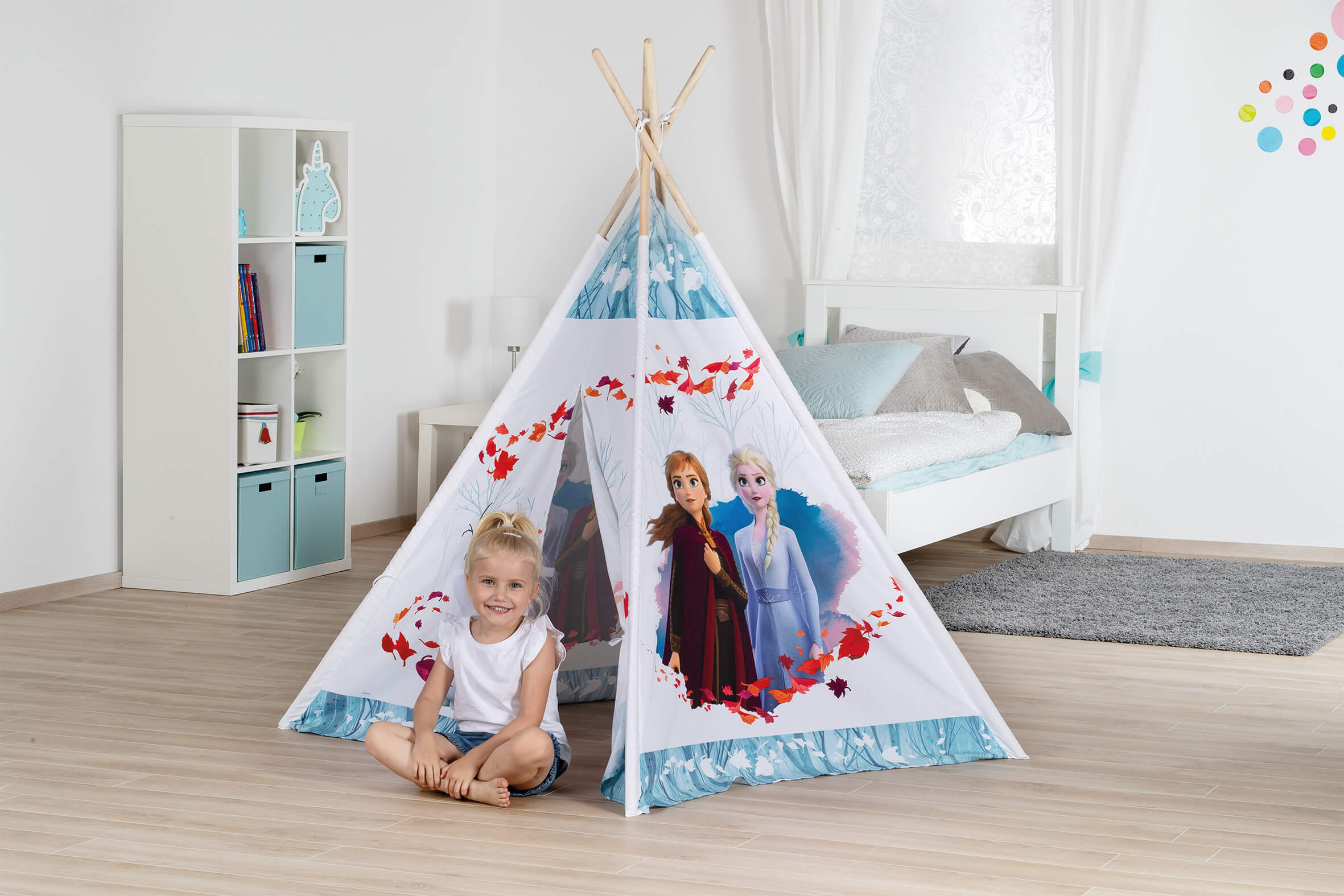 John Ξύλινη Σκηνή Tepee Frozen II  75216 - John Hellas