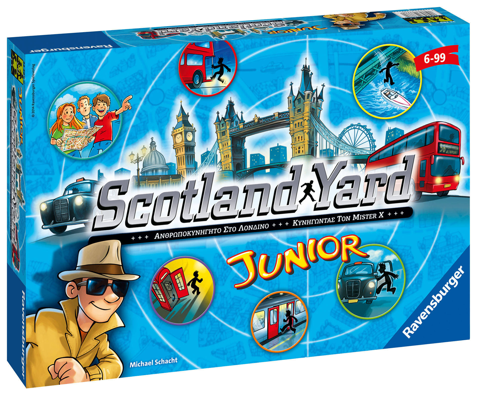 Ravensburger Οικογενειακό Επιτραπέζιο Scotland Yard Jr.  22289 - Ravensburger