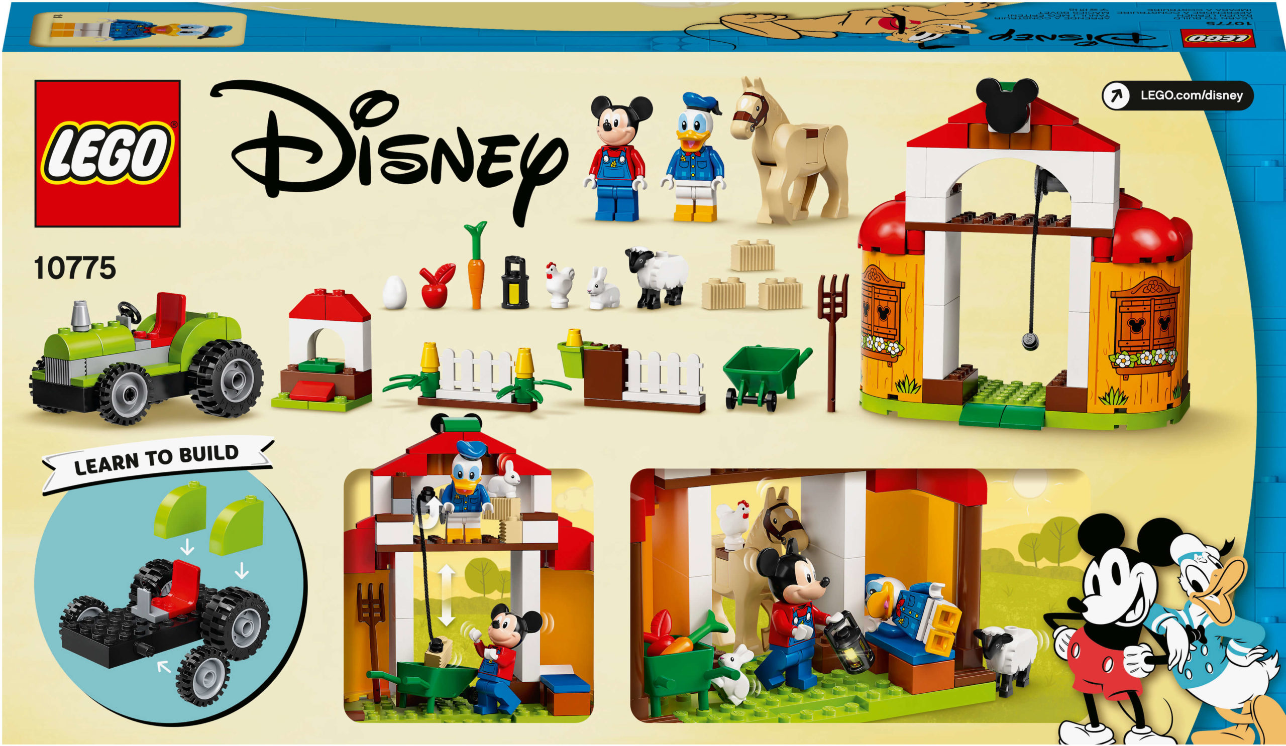 LEGO Disney Mickey Mouse & Donald Duck's Farm 10775 - LEGO, LEGO Disney