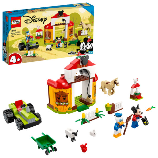  LEGO, Lego Disney Αγόρι, Κορίτσι 4-5 ετών, 5-7 ετών, 7-12 ετών Lego Disney Mickey Mouse & Donald Duck's Farm 10775