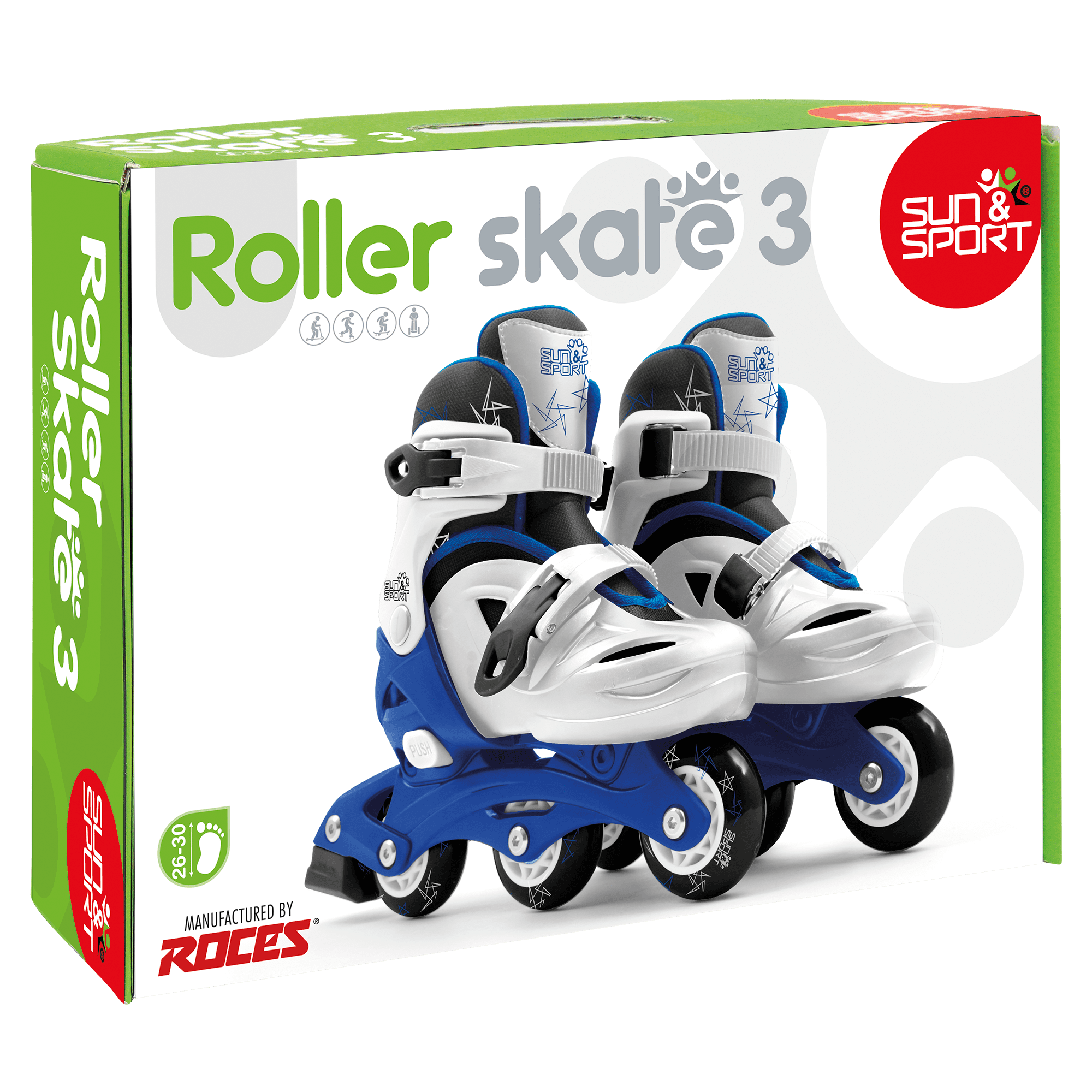 Sun & Sport Rollers Μπλε No.26-30 RDF51827 - Sun & Sport