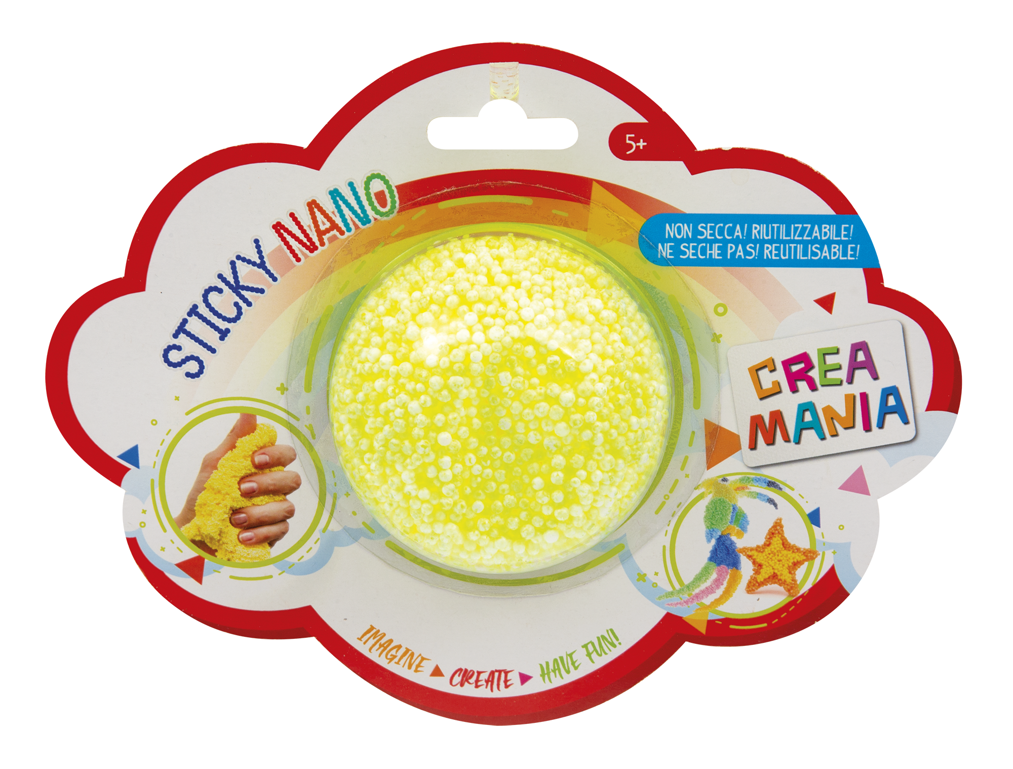 Creamania Creamania Sticky Nano Slime με 1 Χρώμα PRG00347