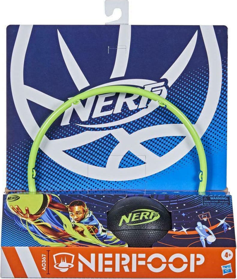 NERF The Classic Mini Foam Basketball and Hoop - NERF