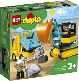 LEGO Duplo Φορτηγό & Ερπυστριοφόρος Εκσκαφέας 10931 - LEGO, LEGO Duplo