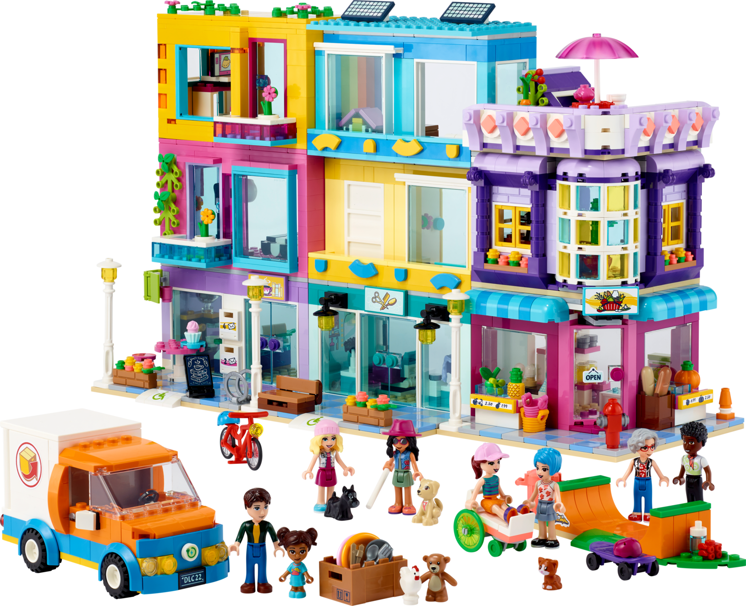 LEGO Friends Κτίριο Εμπορικής Οδού 41704 - LEGO, LEGO Friends