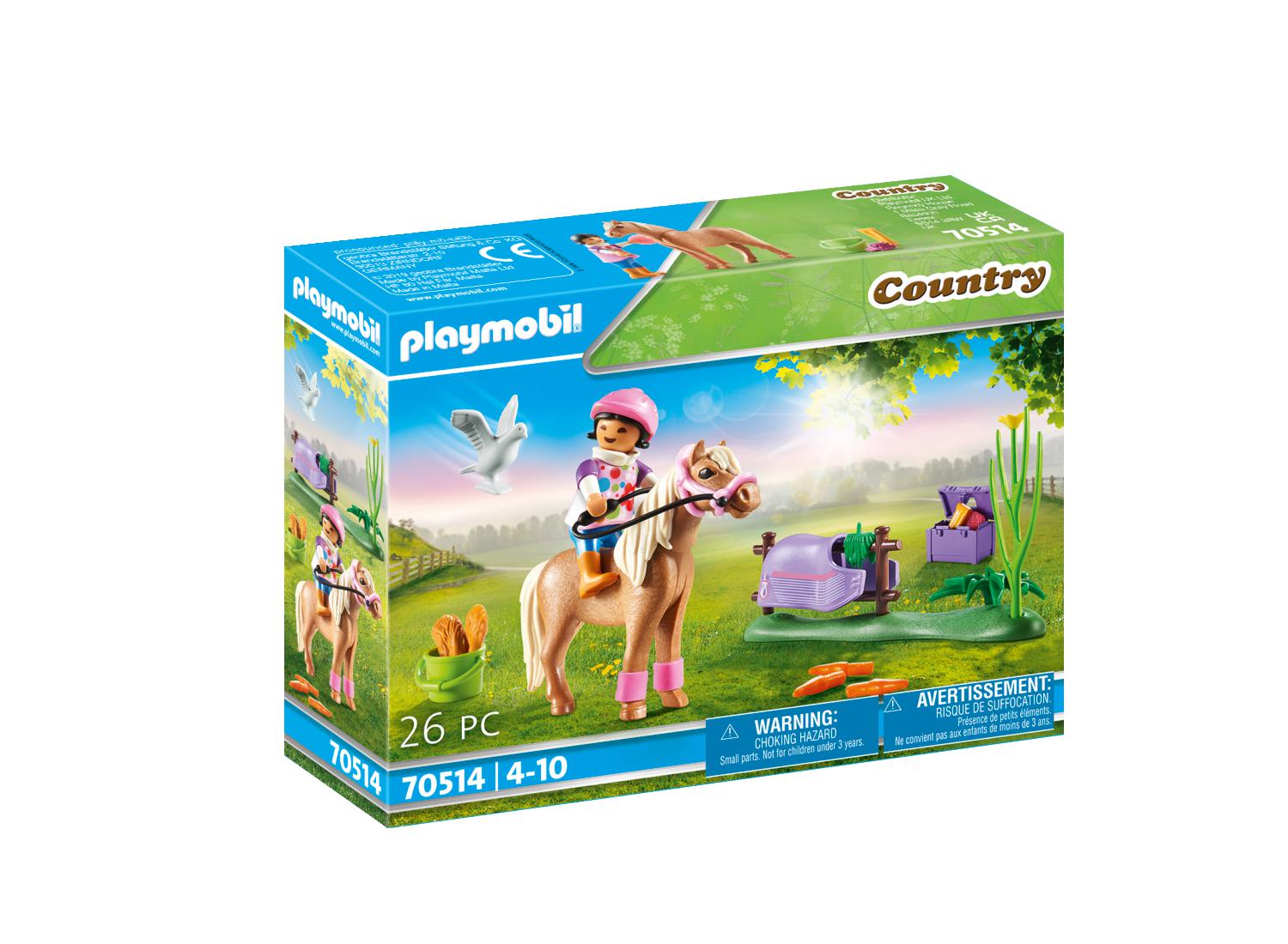 Playmobil Country Αναβάτρια με Πόνυ Icelandic 70514 - Playmobil, Playmobil Country