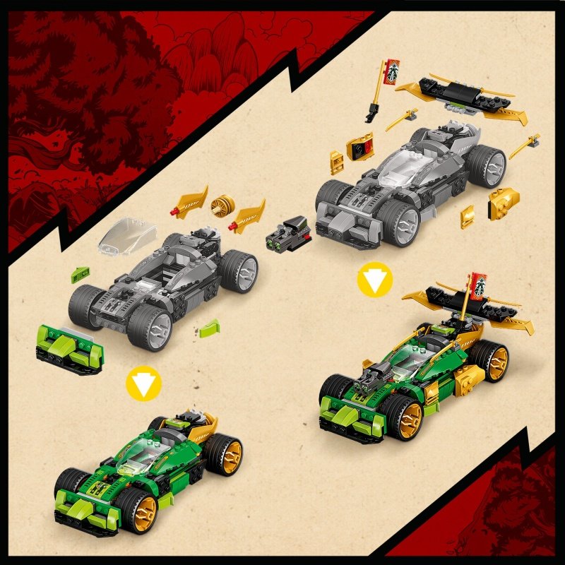 LEGO Ninjago EVO Αγωνιστικό Αυτοκίνητο του Λόιντ 71763 - LEGO, LEGO Ninjago