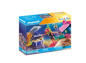 Playmobil Family Fun Gift Set Δύτρια με Σεντούκι Θησαυρού 70678 - Playmobil, Playmobil Family Fun