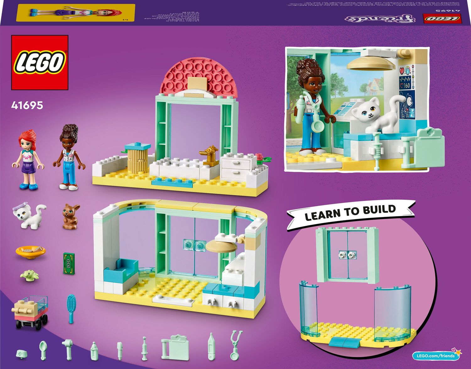 LEGO Friends Κλινική Κατοικίδιων Ζώων 41695 - LEGO, LEGO Friends