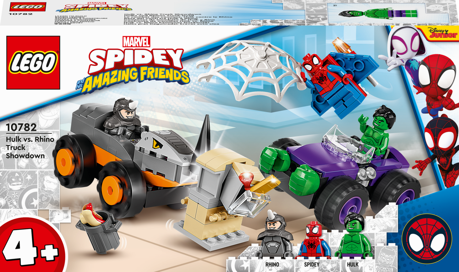 LEGO  Spidey Αναμέτρηση Χαλκ εναντίον Ράινο με Φορτηγά 10782 - LEGO, LEGO Avengers, LEGO Marvel Super Heroes, LEGO Spider-Man, LEGO Super Heroes