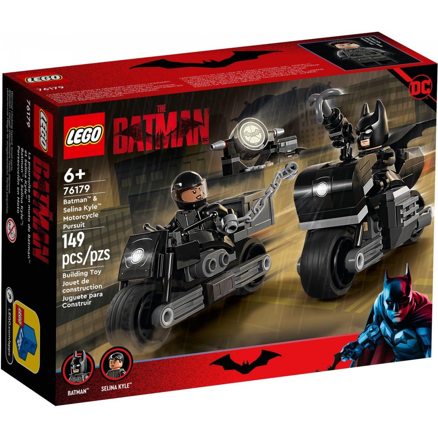 LEGO  Super Heroes Καταδίωξη Batman™ & Selina Kyle™ με Μοτοσικλέτες 76179 - LEGO, LEGO Batman, LEGO DC Super Heroes, LEGO Super Heroes