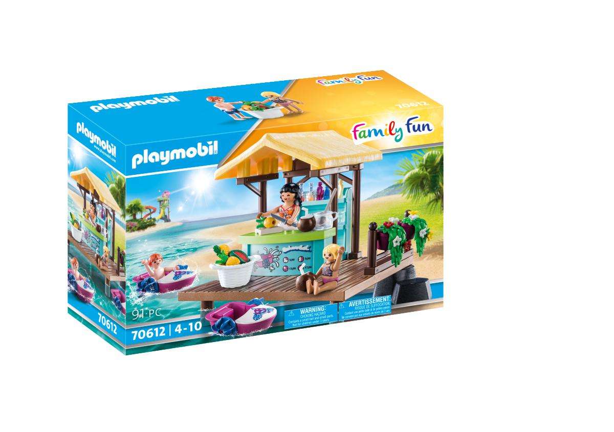 Playmobil Family Fun Πλωτό Μπαρ και Παραθεριστές 70612 - Playmobil, Playmobil Family Fun